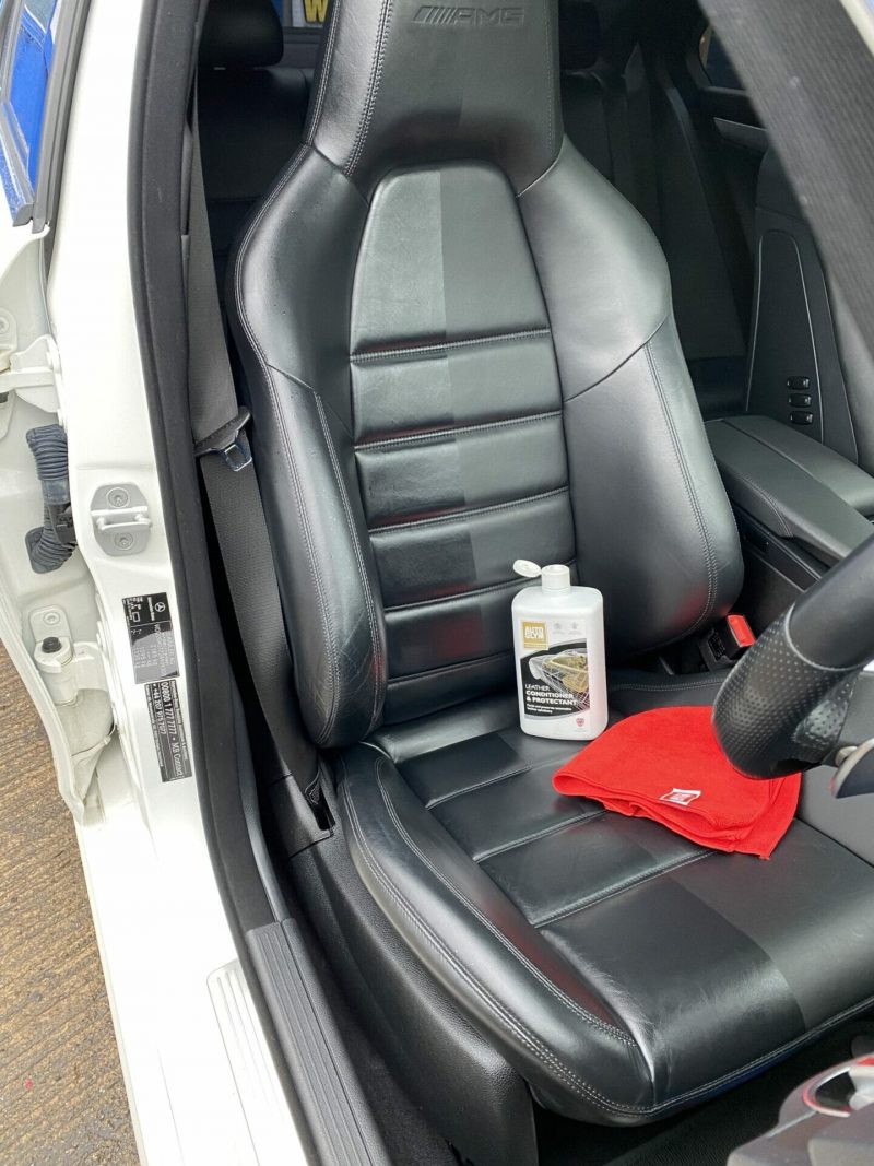 local-hand-car-valet-newton-abbot-leather-clean